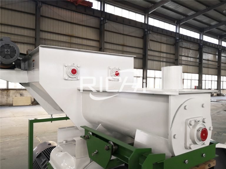 Supporting equipment of biomass pellet mill