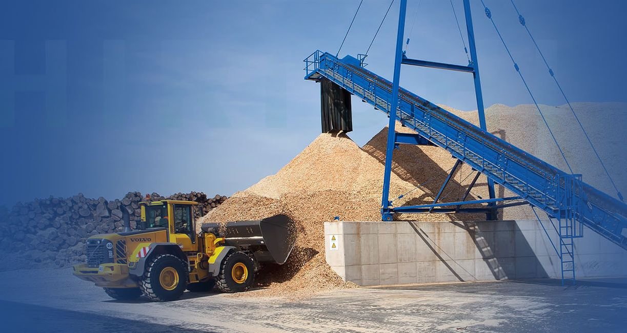 wood pellet production line